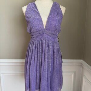 NWT Lavender Short Special Occassion Dress Size M